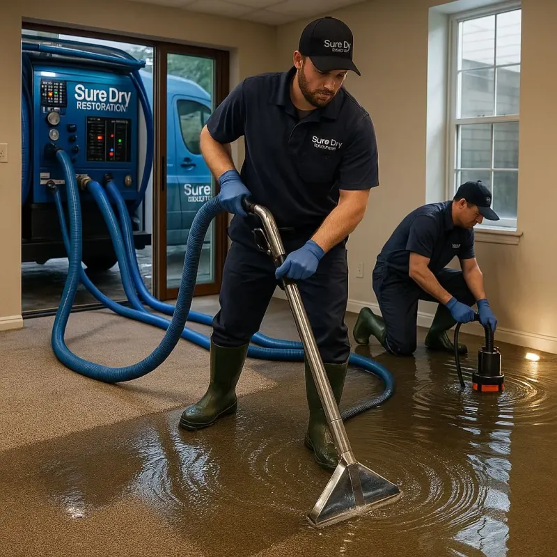 Water Extraction and Removal process in Pierceton, IN